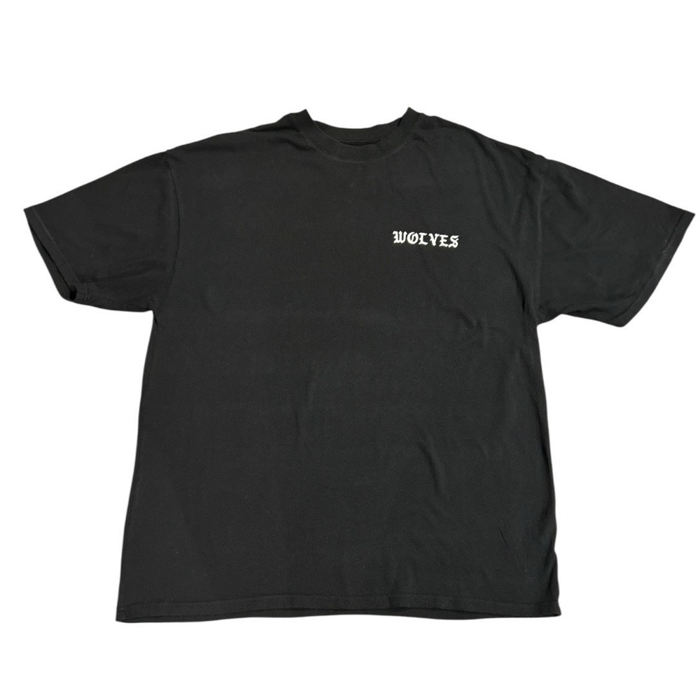 Darc Sport MMXV NFGU Black Knight Wolves Premium Oversized Black T-Shirt Sz XXL